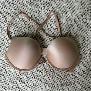 Victoria's Secret Bombshell add 2cup sizes Nude Bra